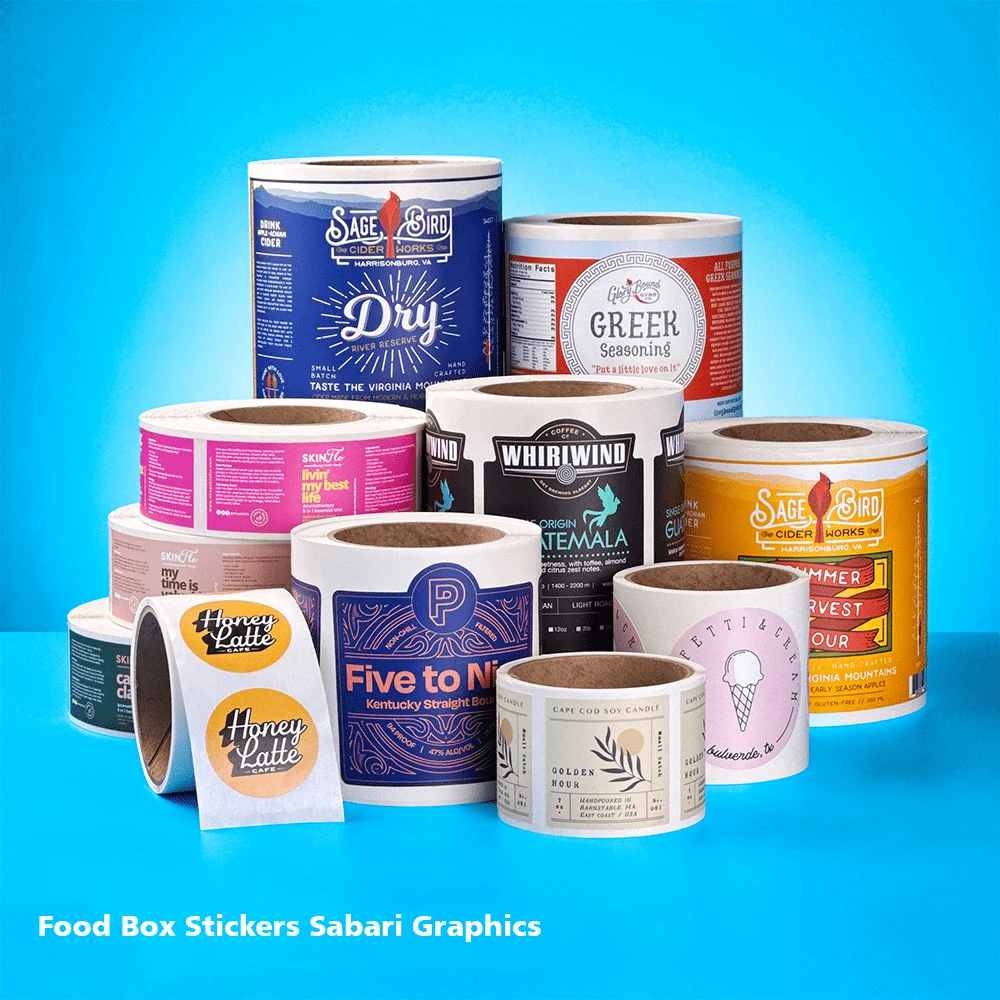 Food & Beverage label sample - Escalent Labels